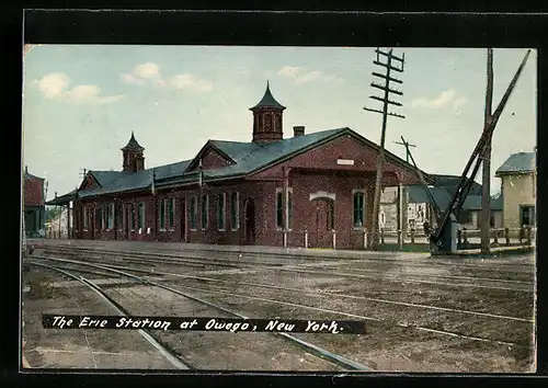 AK Owego, NY, The Erie Station