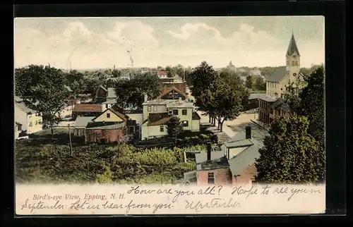 AK Epping, NH, Bird`s Eye View