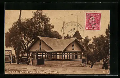 AK Sierra Madre, CA, Pacific Electric Station