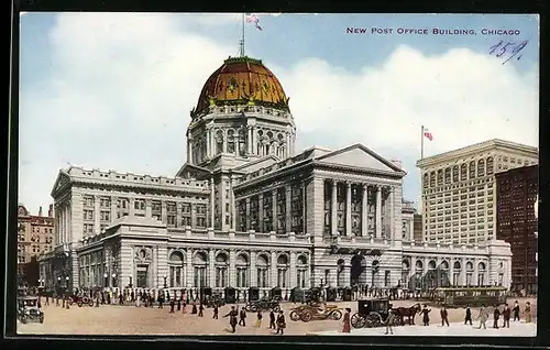 AK Chicago, IL, New Post Office Building