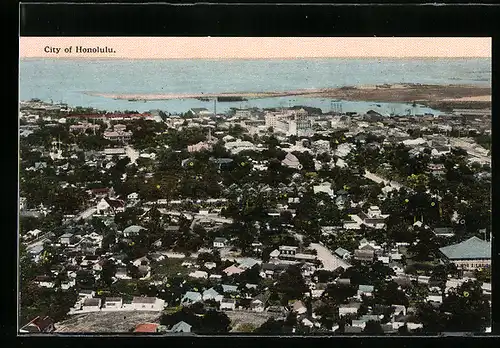 AK Honolulu, HI, General View of the City
