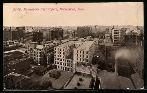 AK Minneapolis, MN, Minneapolis Skyscrapers