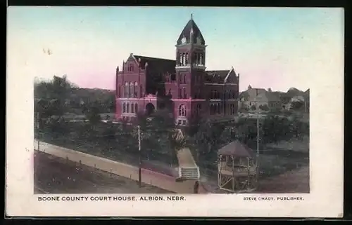 AK Albion, NE, Boone County Court House