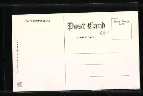 AK Pensacola Bay, FL, View Showing Plaza City Hall and other Points of Interest