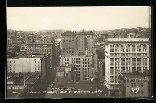 AK San Francisco, CA, View of Downtown District