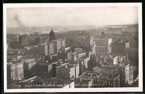 AK San Francisco, CA, Panorama with Harbor