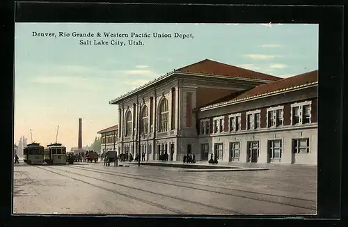 AK Salt Lake City, UT, Denver, Rio Grande & Western Pacific Union Depot