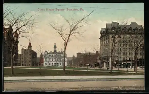 AK Scranton, PA, Court House Square
