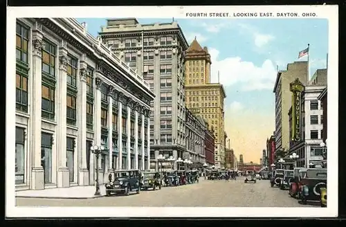 AK Dayton, OH, Fourth Street, looking east