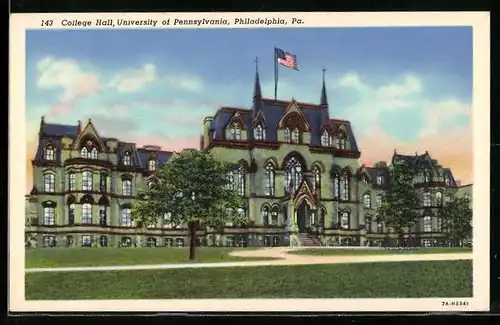 AK Philadelphia, PA, College Hall, University of Pennsylvania