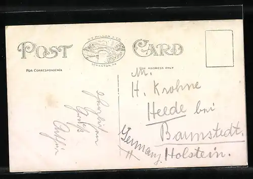 AK Tobyhanna, PA, View from Corner Church and Main Street