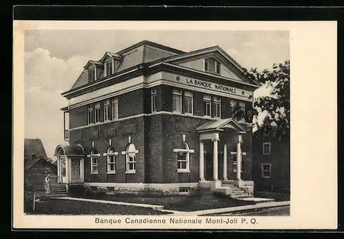 AK Mont-Jolie, P.Q., Banque Canadienne Nationale