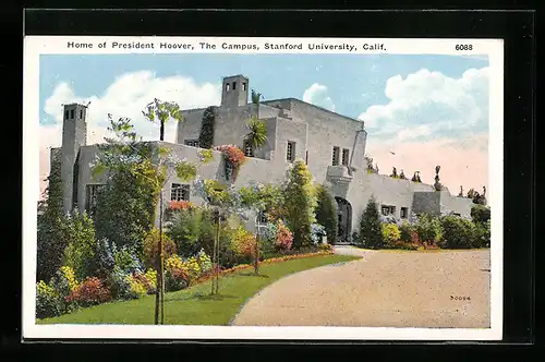 AK Stanford, CA, Home of Presiden Hoover, The Campus, Stanford University