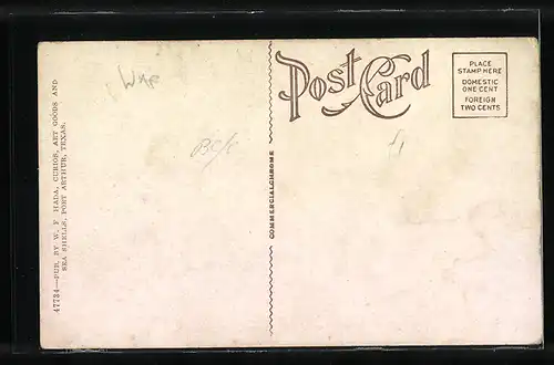 AK Port Arthur, TX, Port Arthur Light, Power and Ice Plant