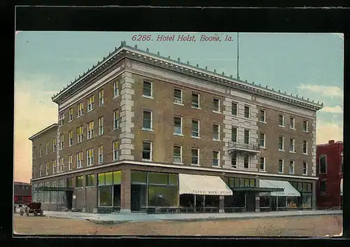 AK Boone, IA, Hotel Holst