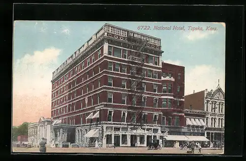 AK Topeka, KS, National Hotel