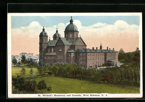 AK West Hoboken, NJ, St. Michael`s Monastery and Grounds