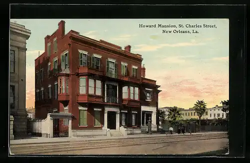 AK New Orleans, LA, Howard Mansion, St. Charles Street