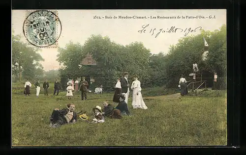 AK Meudon-Clamart, Bois de Meudon-Clamart, Les Restaurants de la Patte-d`Oie