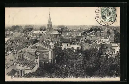 AK Rueil, Panorama sur l`Eglise