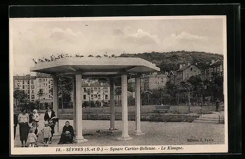 AK Sèvres, Square Cartier-Belleuse, Le Kiosque