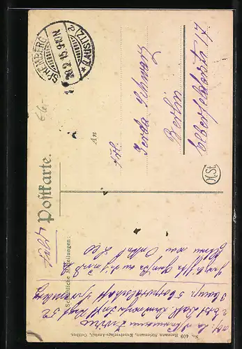 AK Mädchen mit Heu in Spreewälder Tracht