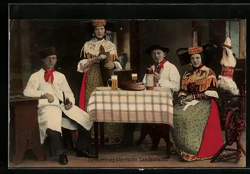AK Schaumburg-Lippische Landestracht