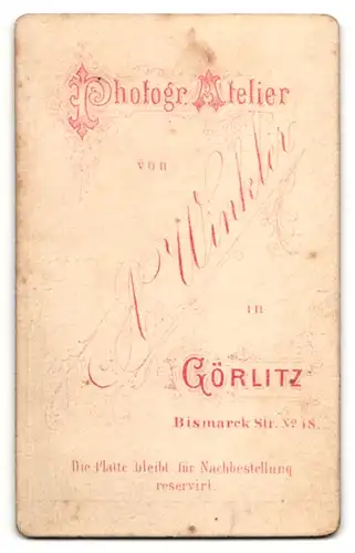 Fotografie A. Winkler, Görlitz, charmanter junger Mann im Anzug