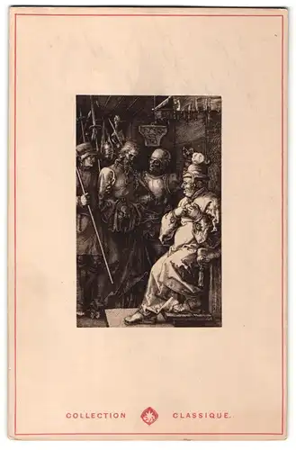 Fotografie Dürer, Nr. 181, der hohe Priester Kaipas zerreisst sein Kleid