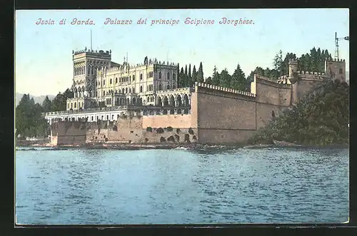 AK Isola di Garda, Palazzo del principe Scipione Vorghese
