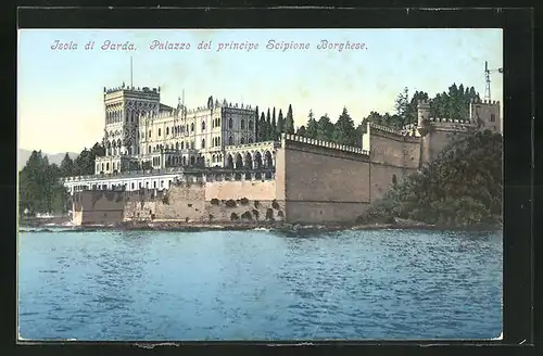 AK Isola di Garda, Palazzo del principe Scipione Borghese