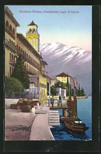 AK Gardone-Riviera, Grandhotel am Lago di Garda