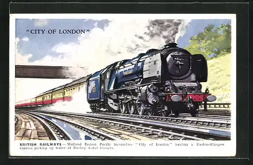 AK englische Eisenbahn, Midland Region Pacific Locomotive City of London