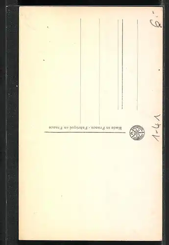 Künstler-AK Porträt vom Dichter Lamartine (1790-1869)