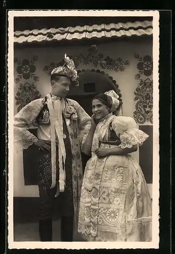 AK Moravske narodni kroje z Podluzi