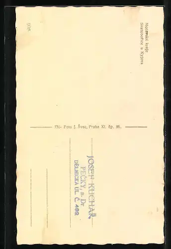 AK Tschechischer Junge in Volkstracht