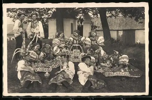 AK Moravské národni kroje, Vacenovice u Kyjova