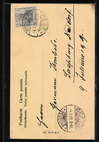 AK Elsässerin in Tracht mit Hacke