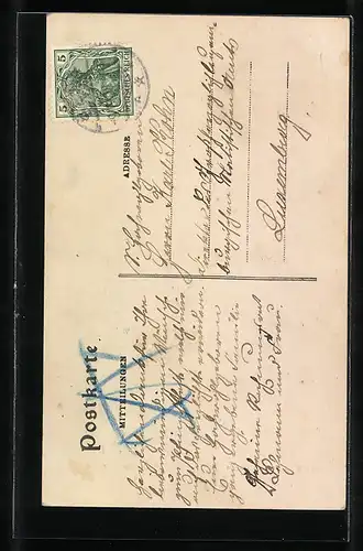 AK Frauen in elsass-lothringischer Tracht Hand in Hand