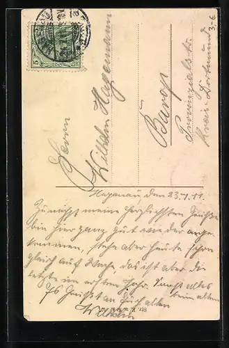 AK Elsässerin in Tracht