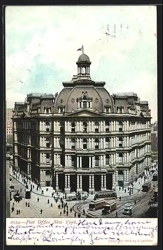 AK New York, NY, Post Office