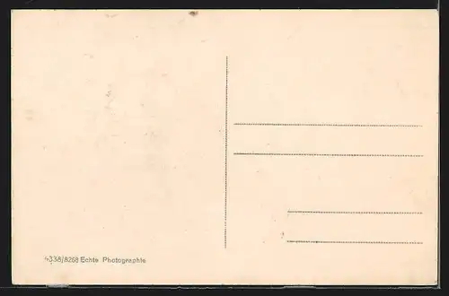 AK Karlsruhe, Blick von der Bernharduskirche, Strassenbahn