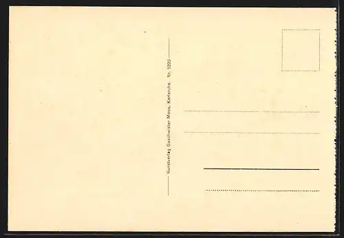 AK Karlsruhe, Kaiserstrasse mit Techn. Hochschule, Strassenbahn