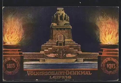 AK Leipzig, Völkerschlachtdenkmal