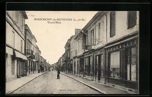 AK Miramont-de-Guyenne, Grand`Rue