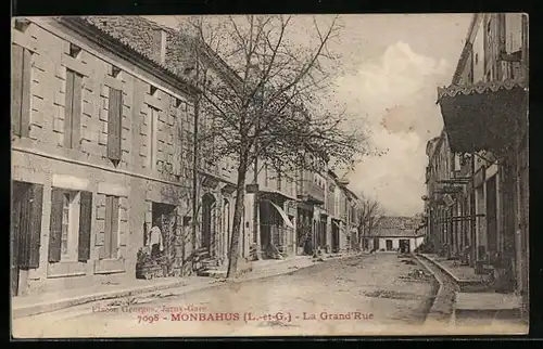 AK Monbahus, La Grand`Rue