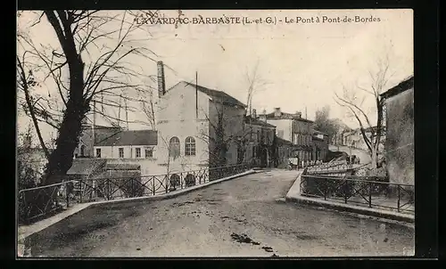 AK Lavardac-Barbaste, Le Pont à Pont-de-Bordes