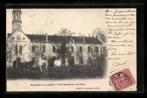 AK Monastère de Latané, Petit Séminaire derrière