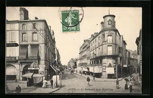 AK Agen, Le Boulevard de la Republique