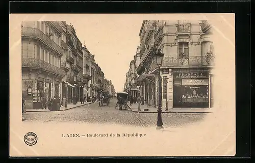 AK Agen, Boulevard de la Republique